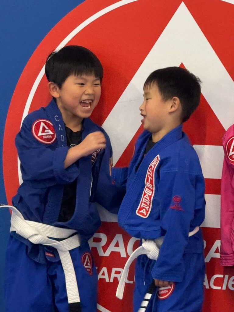 Kids Brazilian Jiu-Jitsu class building friendships and social skills Artarmon